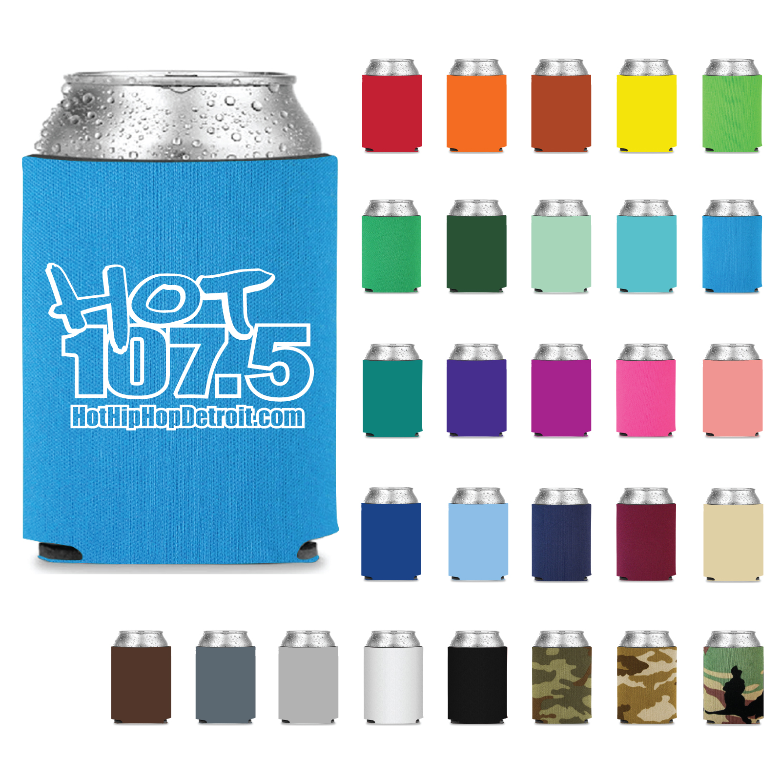 MakanaLine | Economy Premium Foam Can Cooler - Screen Printed